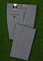 Pantalon Habillé Homme Coupe Classique – Taille à Boucle Décorative