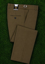 Pantalon Habillé Homme Coupe Classique – Taille à Boucle Décorative