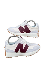 New Balance 327 – Blanc / Gris / Rose / Rouge