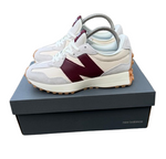 New Balance 327 – Blanc / Gris / Rose / Rouge
